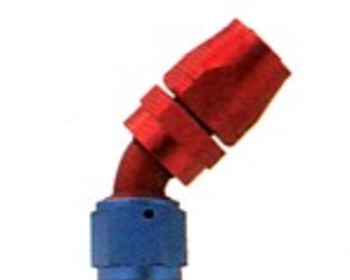 HKS - Reusable Aluminium Fitting - 45deg Elbow