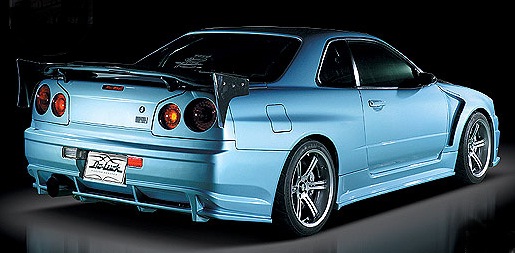 Do Luck Nissan R34 GTR 3 Piece Kit