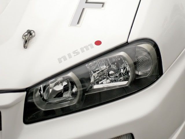 After time the Nissan GTR R34 Headlights fade and become dull