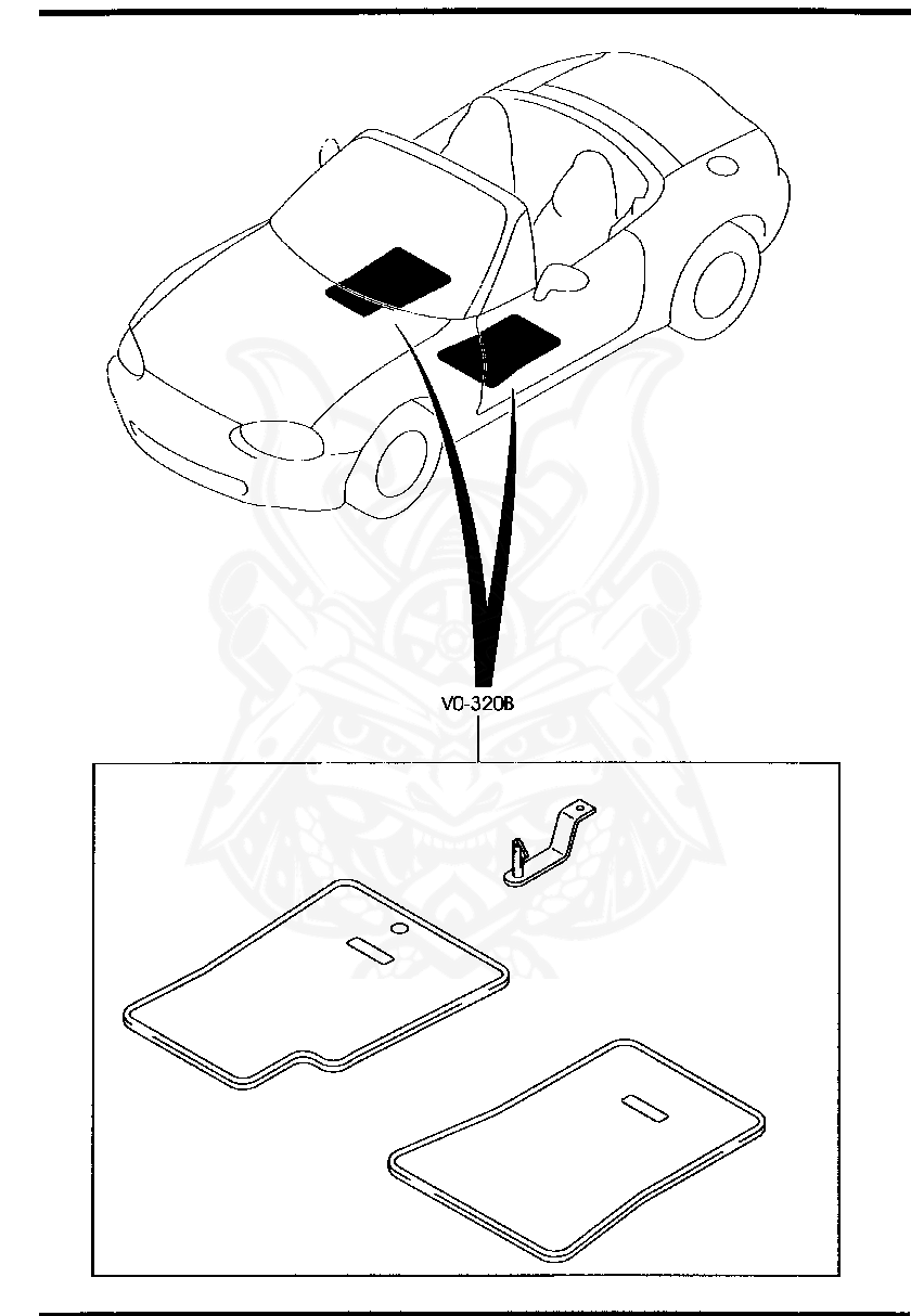 N057V0320 - Mazda - Floor Mat - Nengun Performance