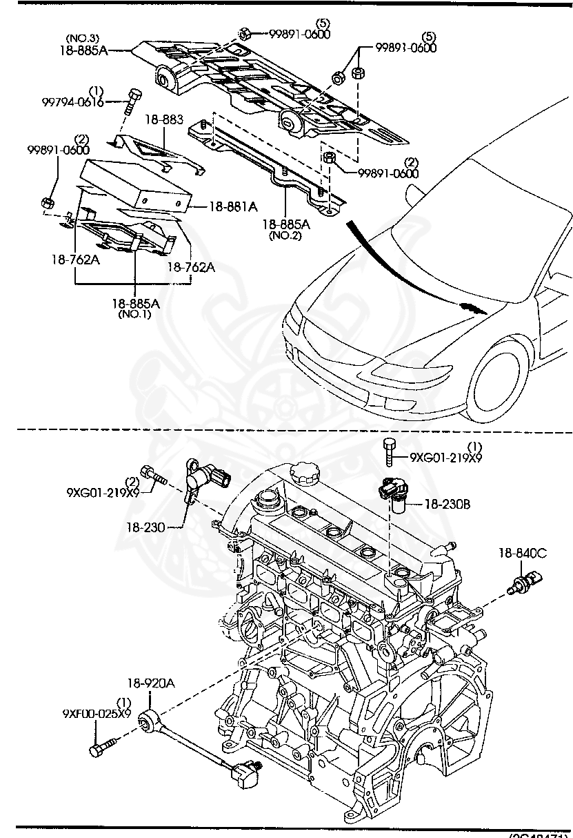 LF2118881C Mazda Powertrain Control Module Nengun Performance