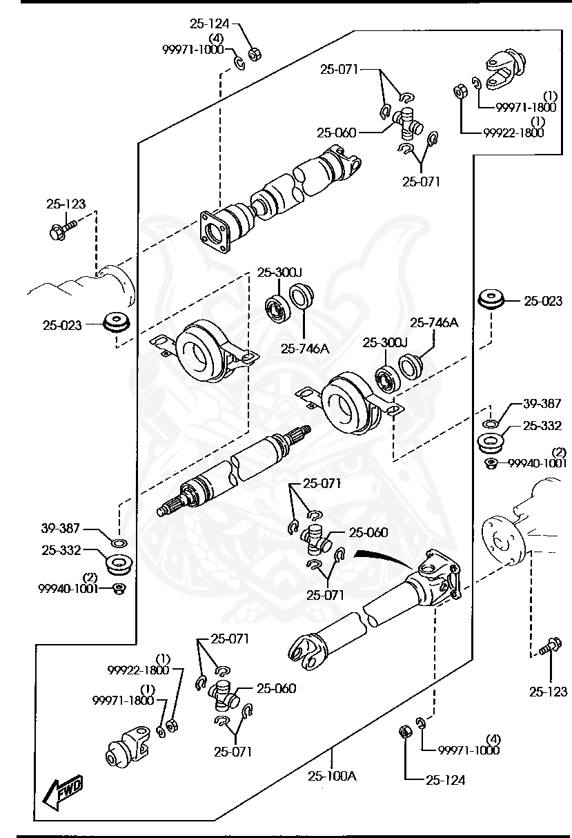 Mazda - Spring Washer