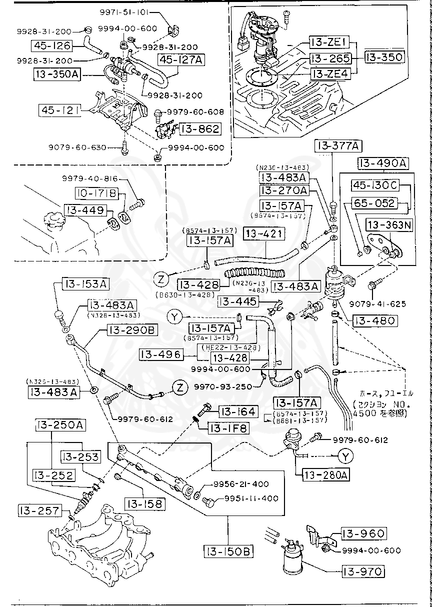 B67513158 - Mazda - Field Distributor Insulator - Nengun Performance
