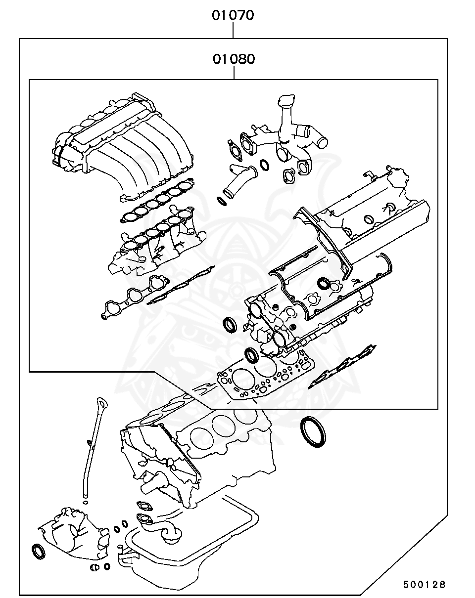 MD974020 - Mitsubishi - Gasket Kit, Eng Overhaul - Nengun Performance