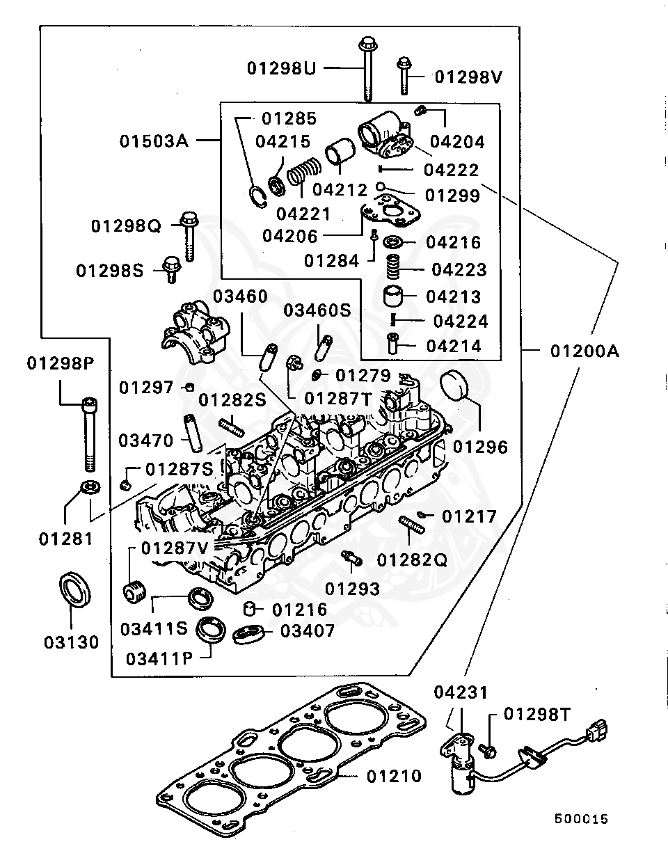 MD020733 - Mitsubishi - Washer, Cylinder Head - Nengun Performance