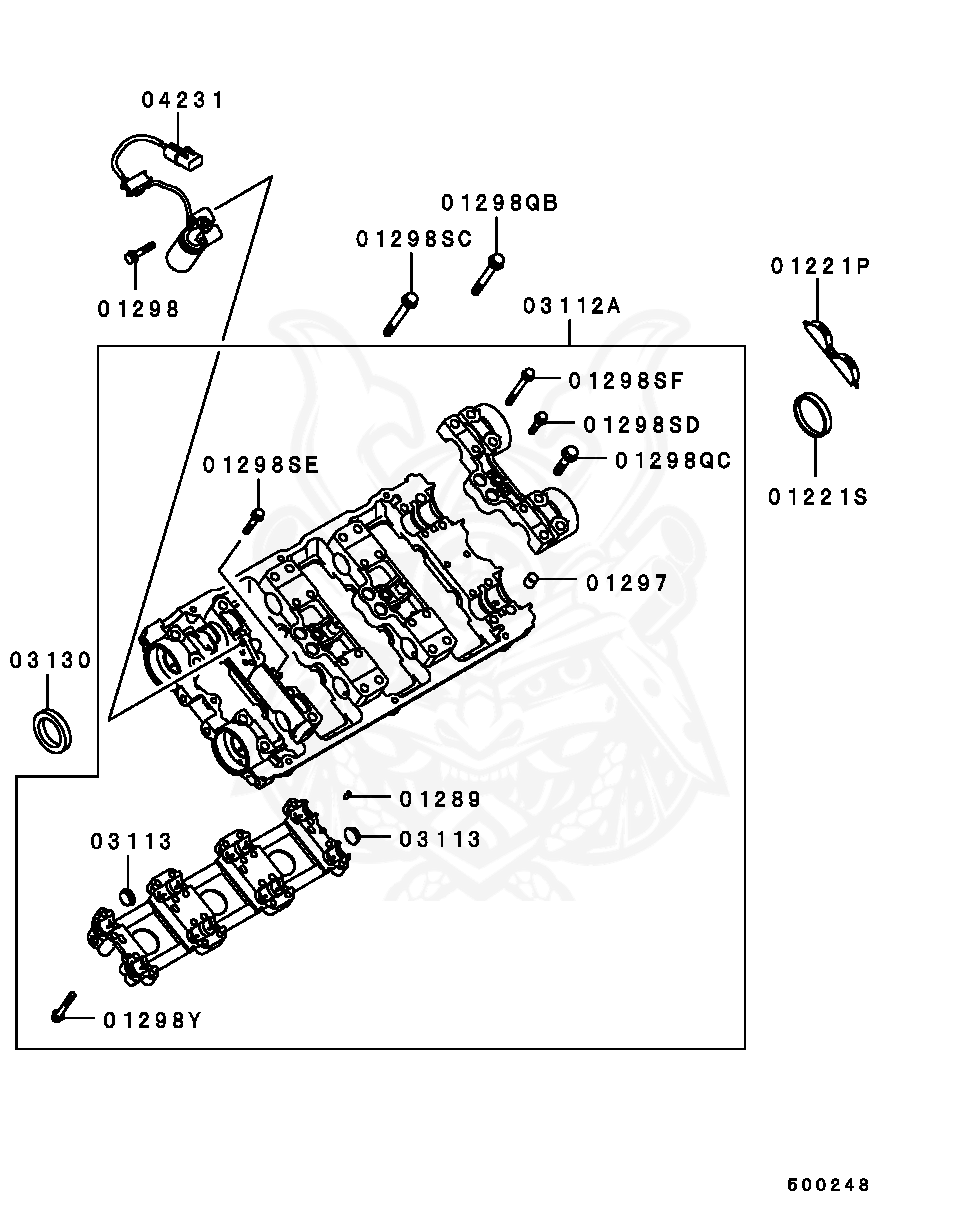MD324646 - Mitsubishi - Holder Assy, Camshaft - Nengun Performance