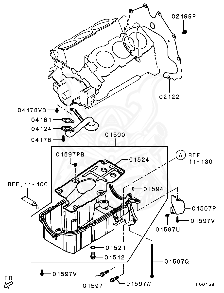 MF472403 - Mitsubishi - Pin, Cylinder Block - Nengun Performance