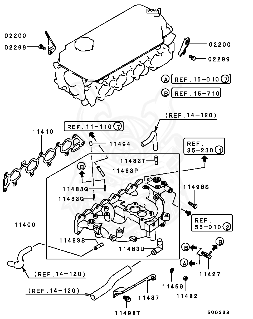 MF450405 - Mitsubishi - Washer, Fr Fender - Nengun Performance