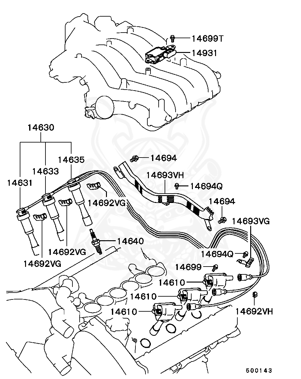 MD344197 Mitsubishi Coil, Ignition Nengun Performance