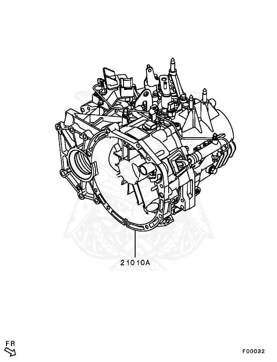 2500A275 - Mitsubishi - Manual Transaxle Sub Assy - Nengun Performance