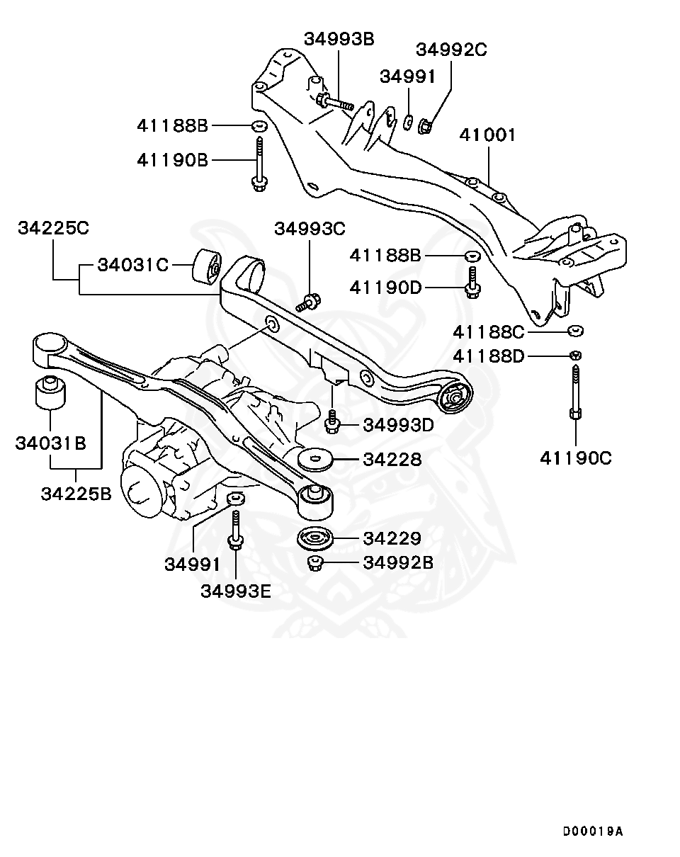 Mu140081 - Mitsubishi - Bolt, Fr Susp Lwr Arm - Nengun Performance