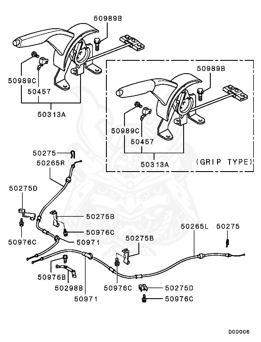MS240140 Mitsubishi Bolt, Parking Brake Lever Nengun Performance