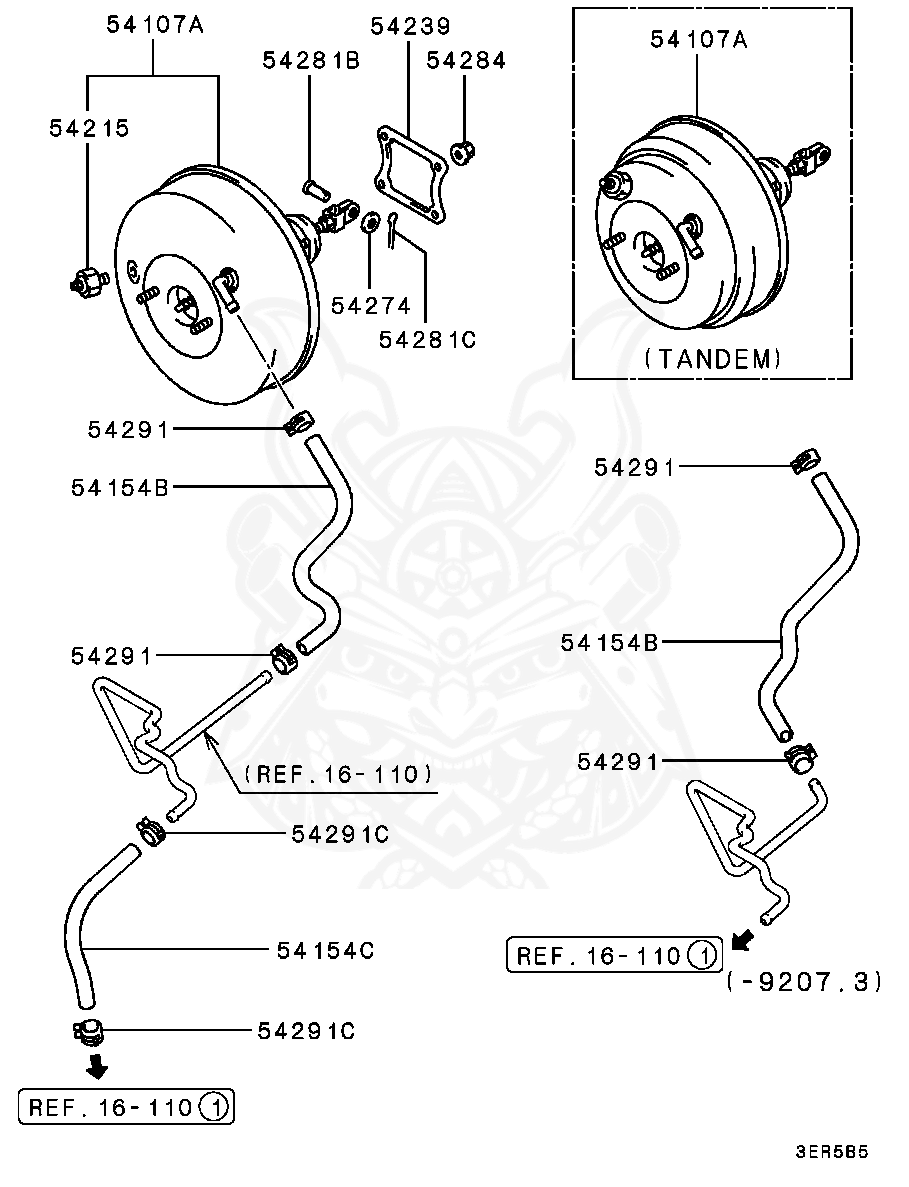 MB238089 - Mitsubishi - Seal, Brake Booster Body - Nengun Performance