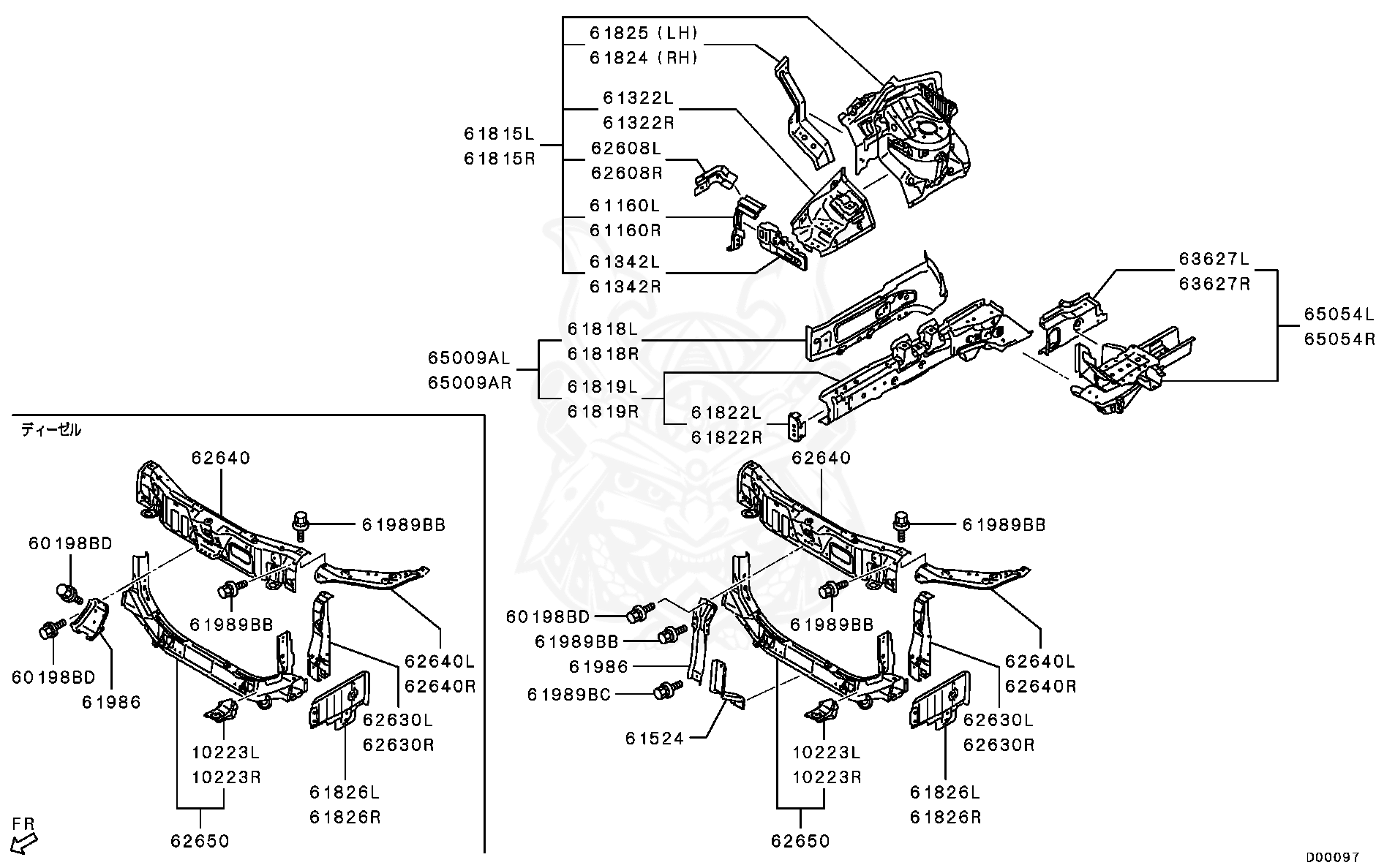 MF911145 - Mitsubishi - Bolt, Chassis Wiring - Nengun Performance