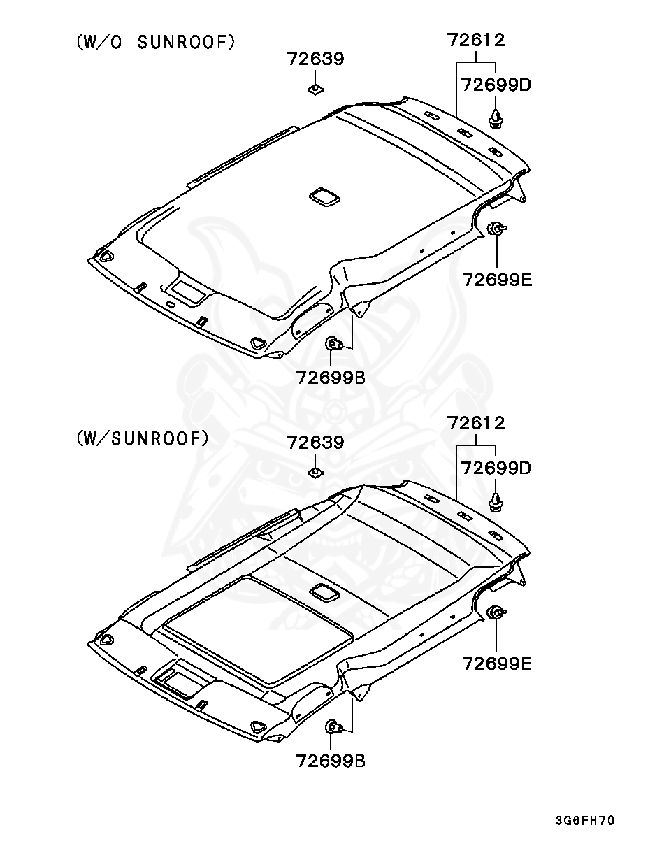 MR181745 - Mitsubishi - Clip, Side Air Dam - Nengun Performance