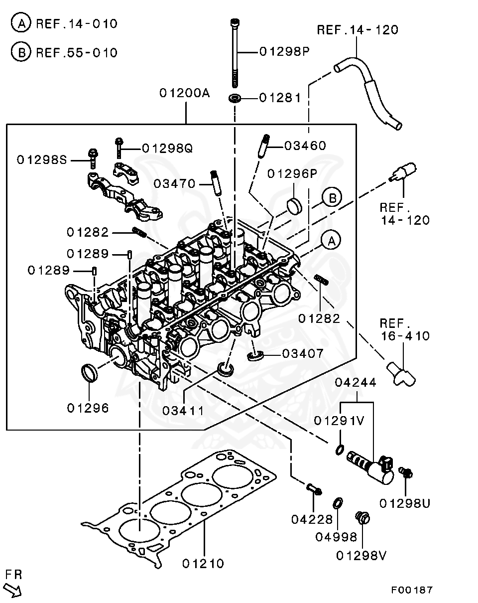 MF911142 - Mitsubishi - Bolt, T / C - Nengun Performance