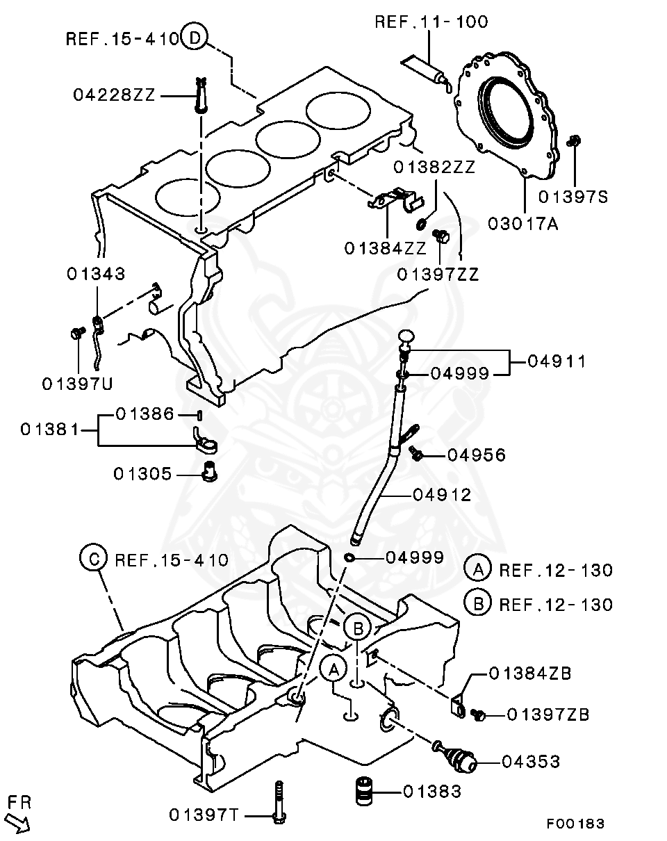 1028A025 - Mitsubishi - mivec filter - Nengun Performance