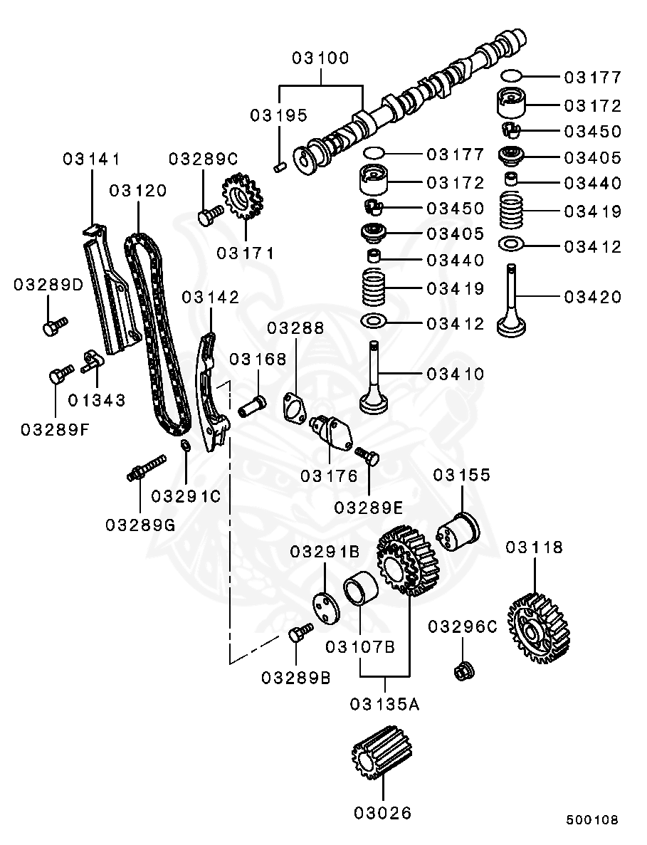 ME203099 - Mitsubishi - Sprocket, Camshaft - Nengun Performance