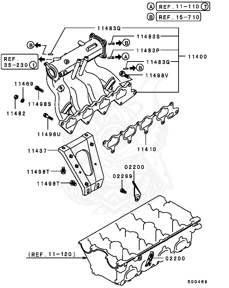 MD356697 - Mitsubishi - Nipple, Inlet Manifold - Nengun Performance