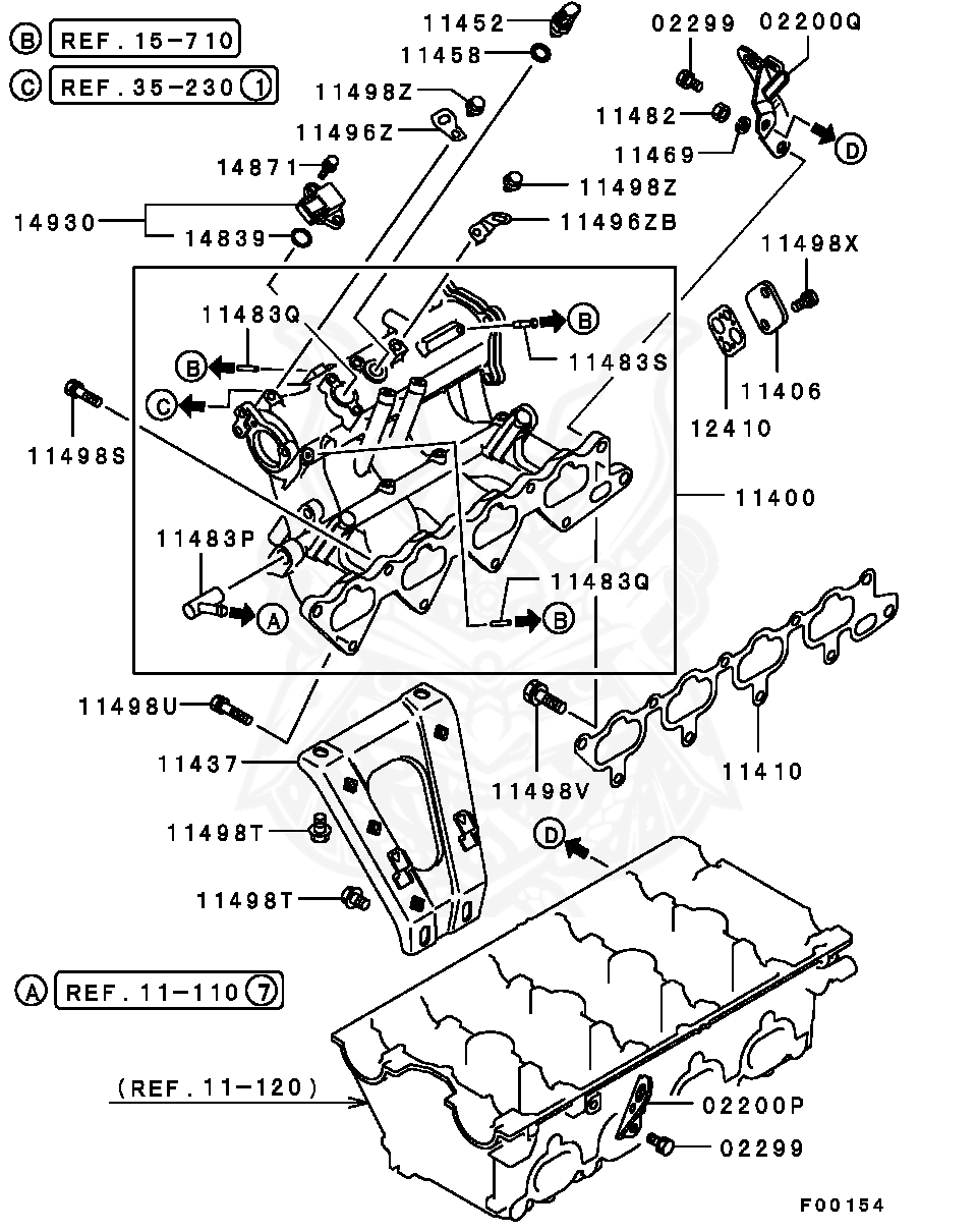 MD356697 - Mitsubishi - Nipple, Inlet Manifold - Nengun Performance