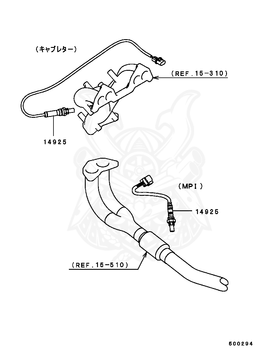 MD176884 - Mitsubishi - Sensor, Eng Control Oxygen - Nengun MD176884 - Mitsubishi - Sensor, Eng Control Oxygen - Nengun