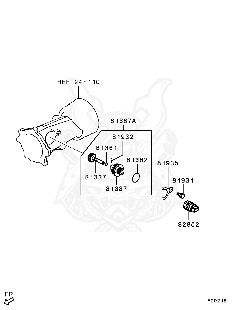 MR122305 - Mitsubishi - Sensor, Vehicle Speed - Nengun Performance