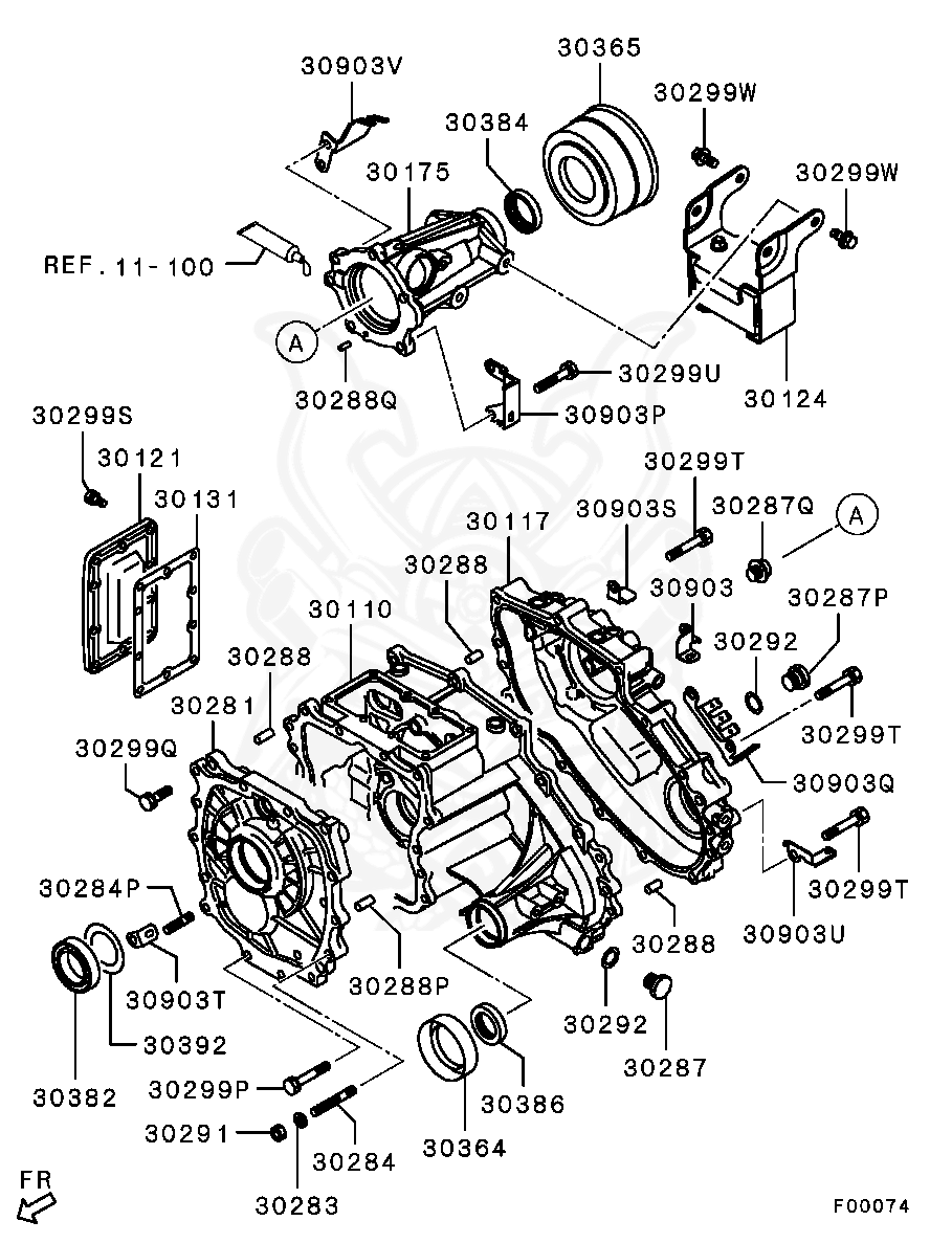 MF241284 - Mitsubishi - Bolt, Rr Susp Stabilizer - Nengun Performance