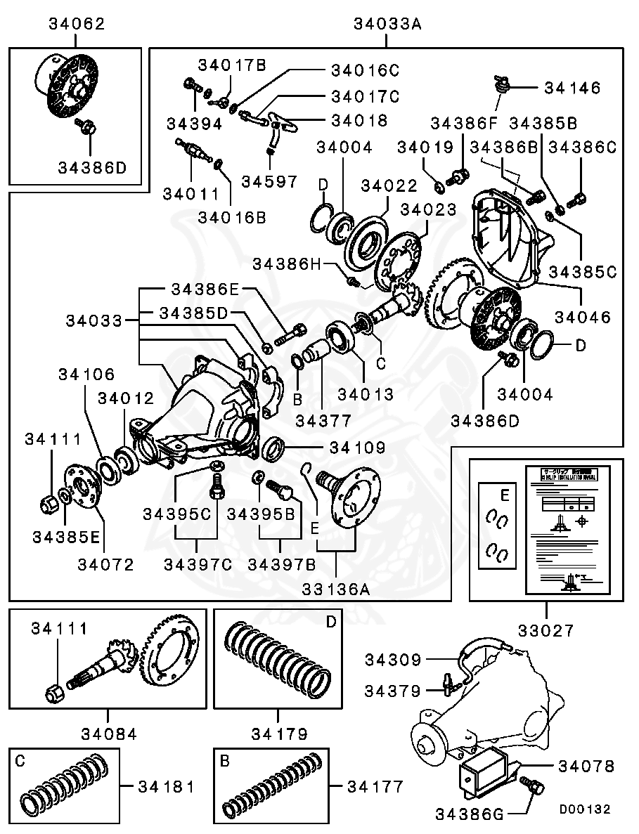 MF660066 - Mitsubishi - Gasket, P / S Oil Line - Nengun Performance