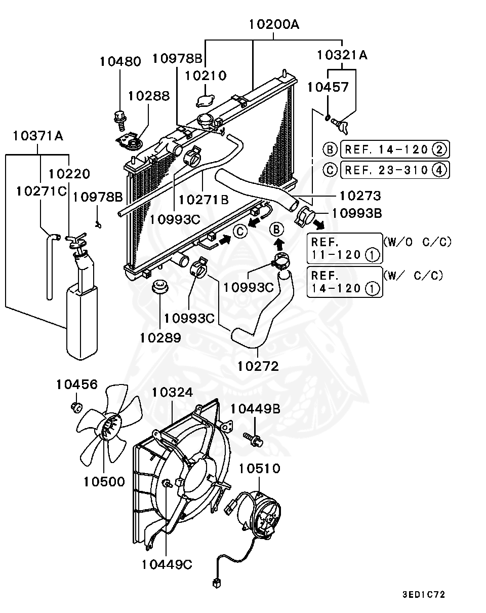 Mitsubishi - Bolt, Air Cleaner
