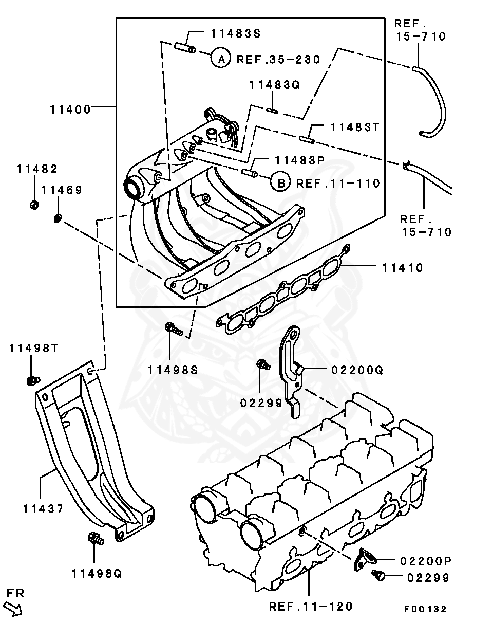 Mitsubishi - Engine Hanger