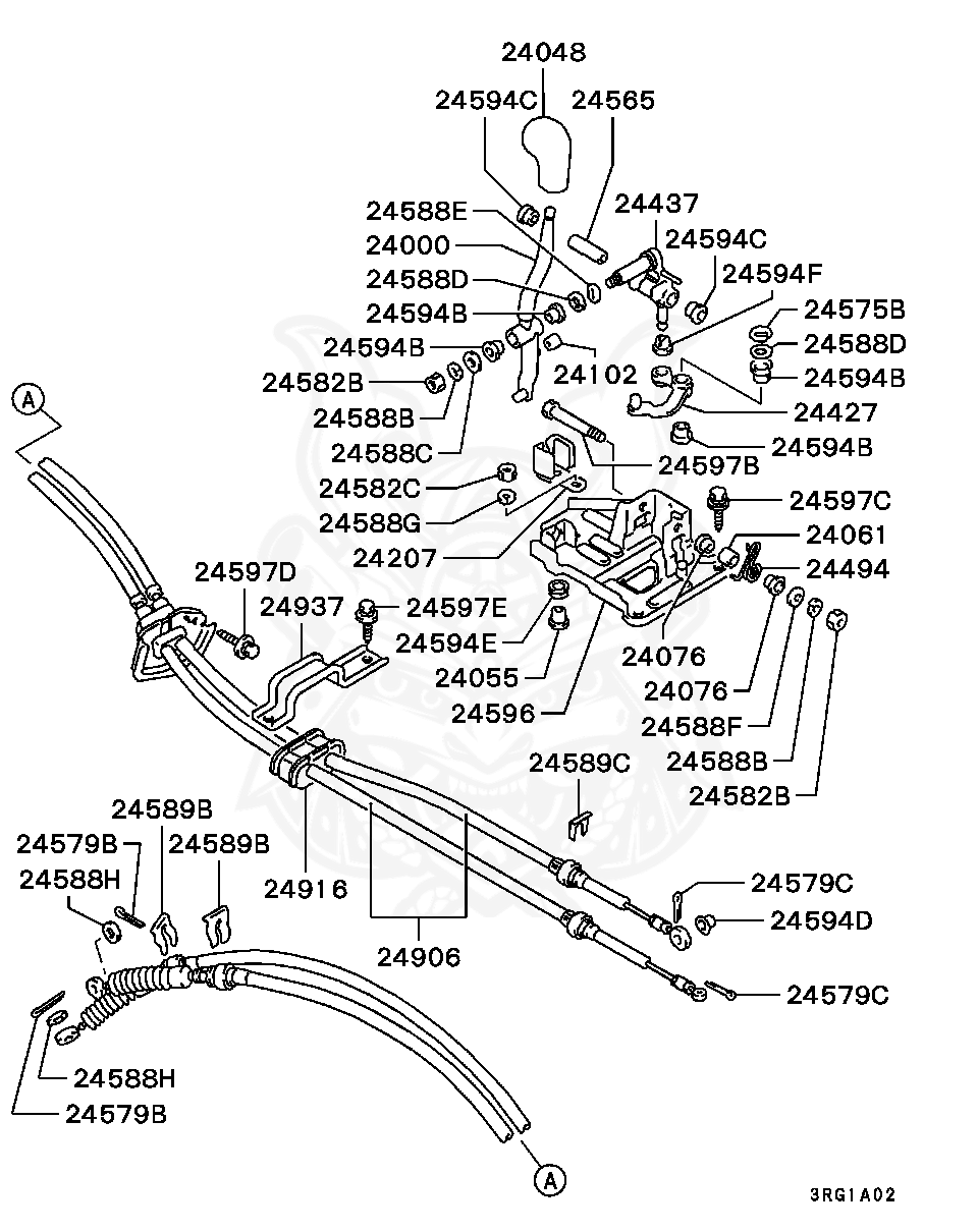 Mitsubishi - Washer, Alternator