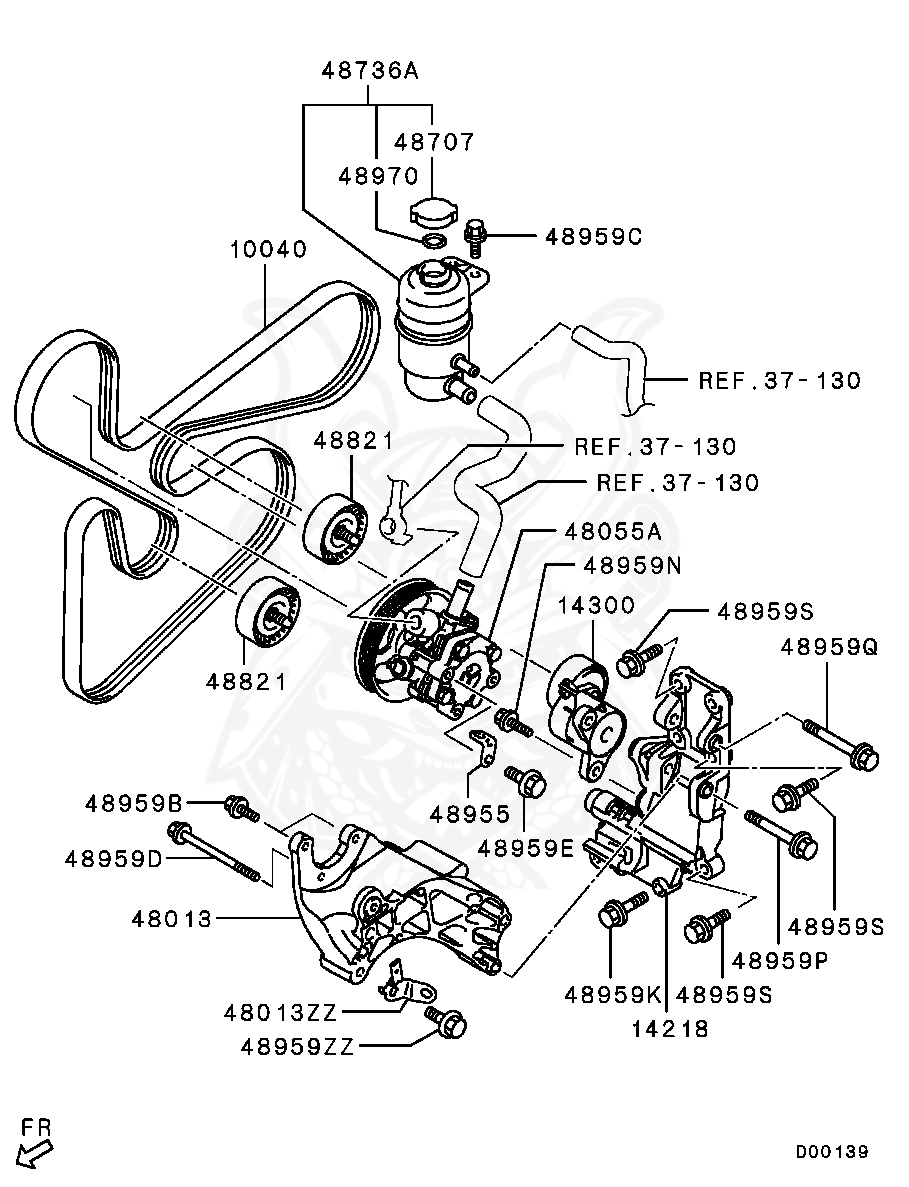 Mitsubishi - Bolt, M / T Case