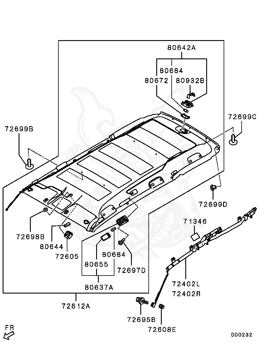 Mitsubishi - Bolt, Eng Wiring