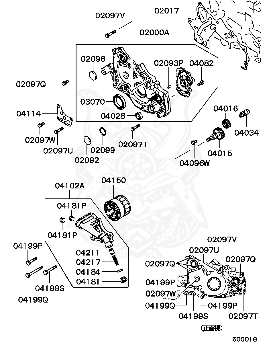 MF241261 - Mitsubishi - Bolt, Oil Filter - Nengun Performance 