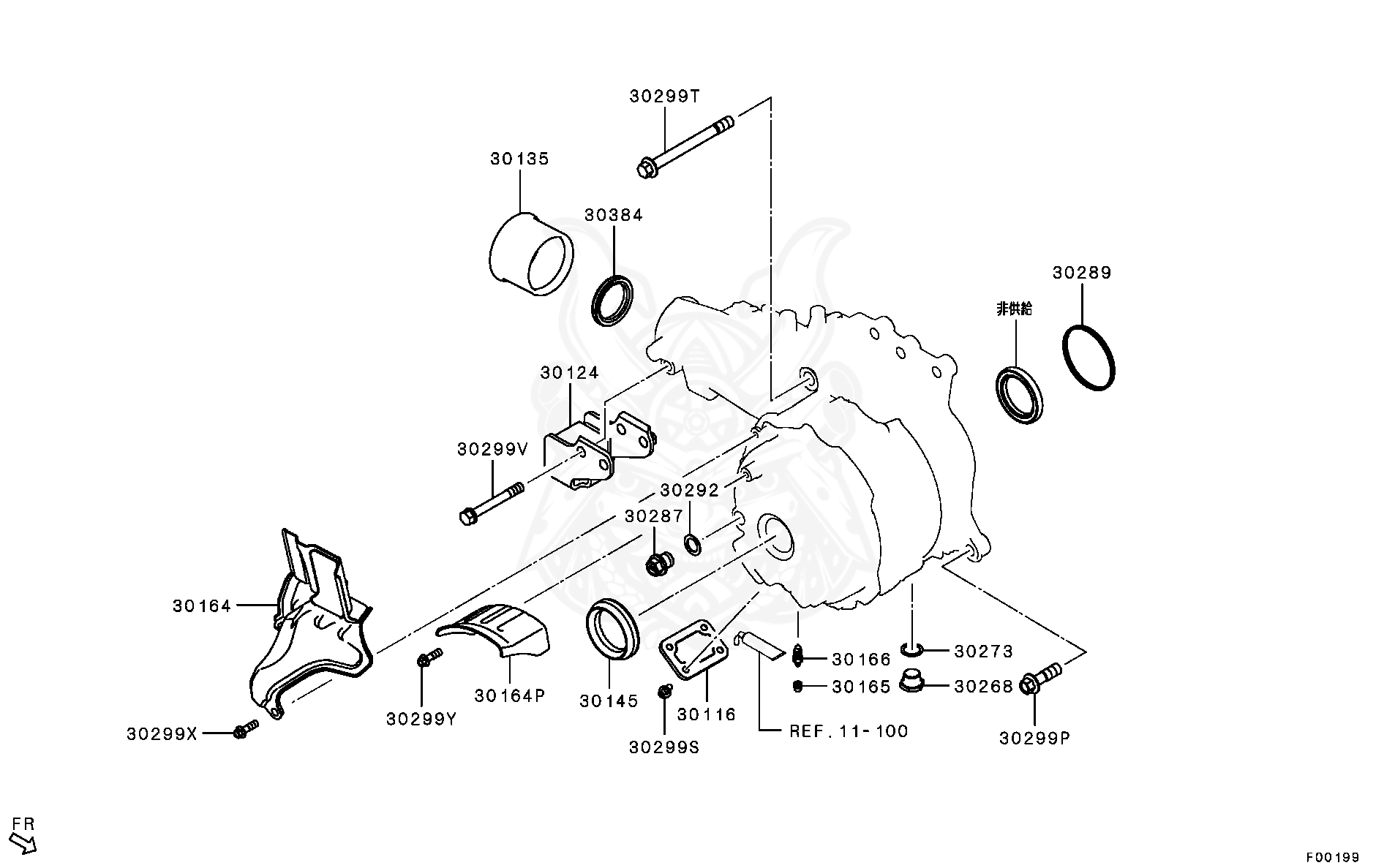 Mitsubishi - Bolt, T / F Case