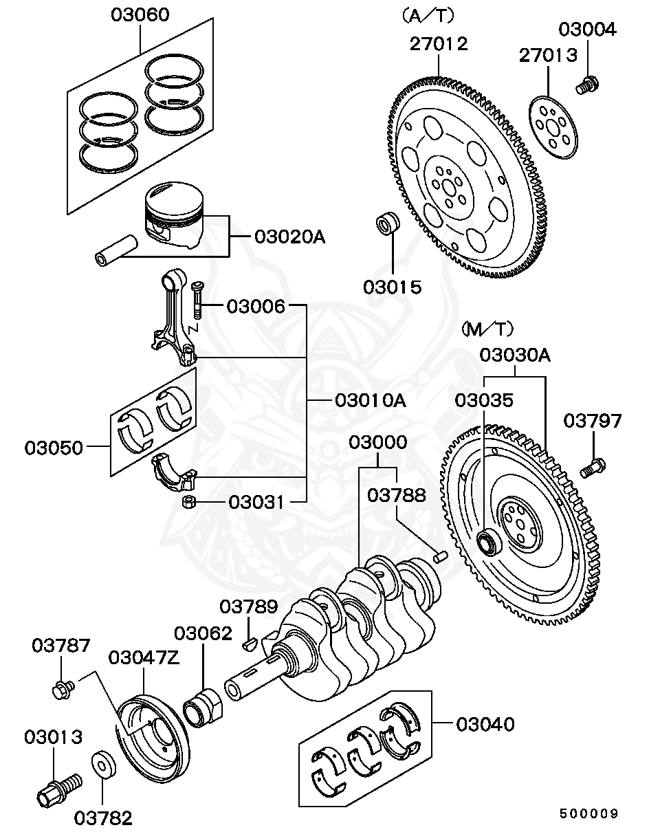 Mitsubishi - Crankshaft