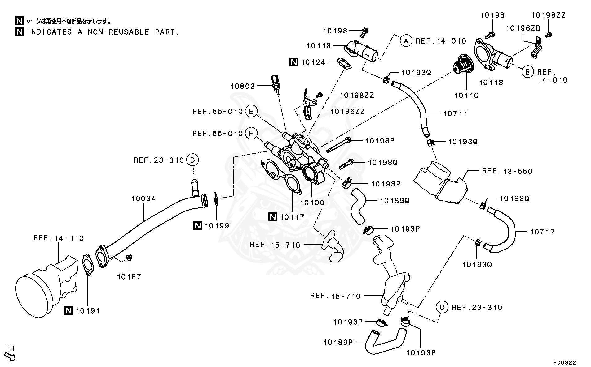 Mitsubishi - THERMOSTAT