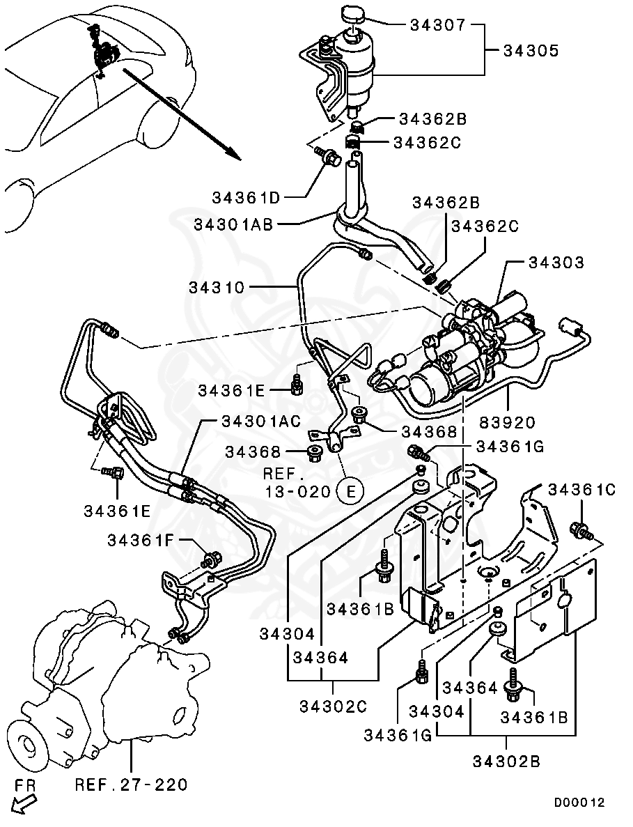 Mitsubishi - Bolt, Diff Control