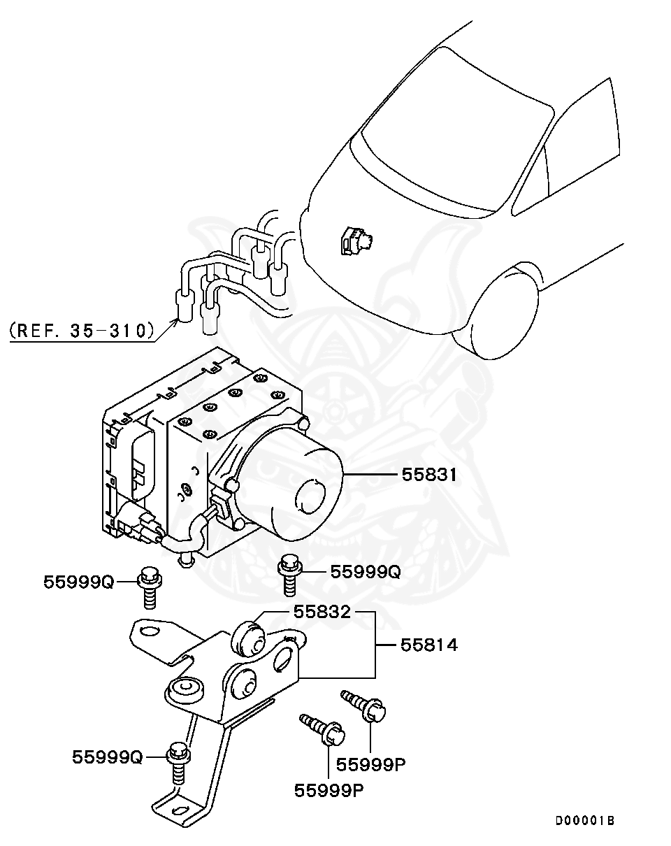 Mitsubishi - Bolt, Battery Wiring
