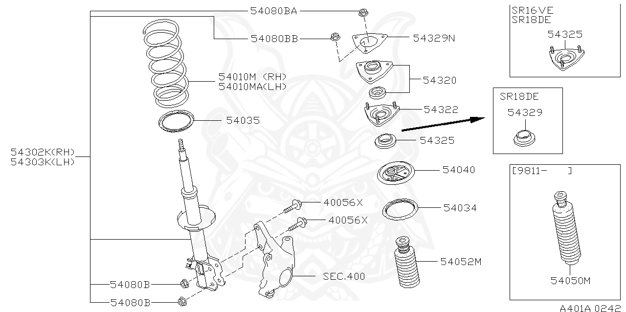 01225-00072 - Nissan - Nut - Nengun Performance