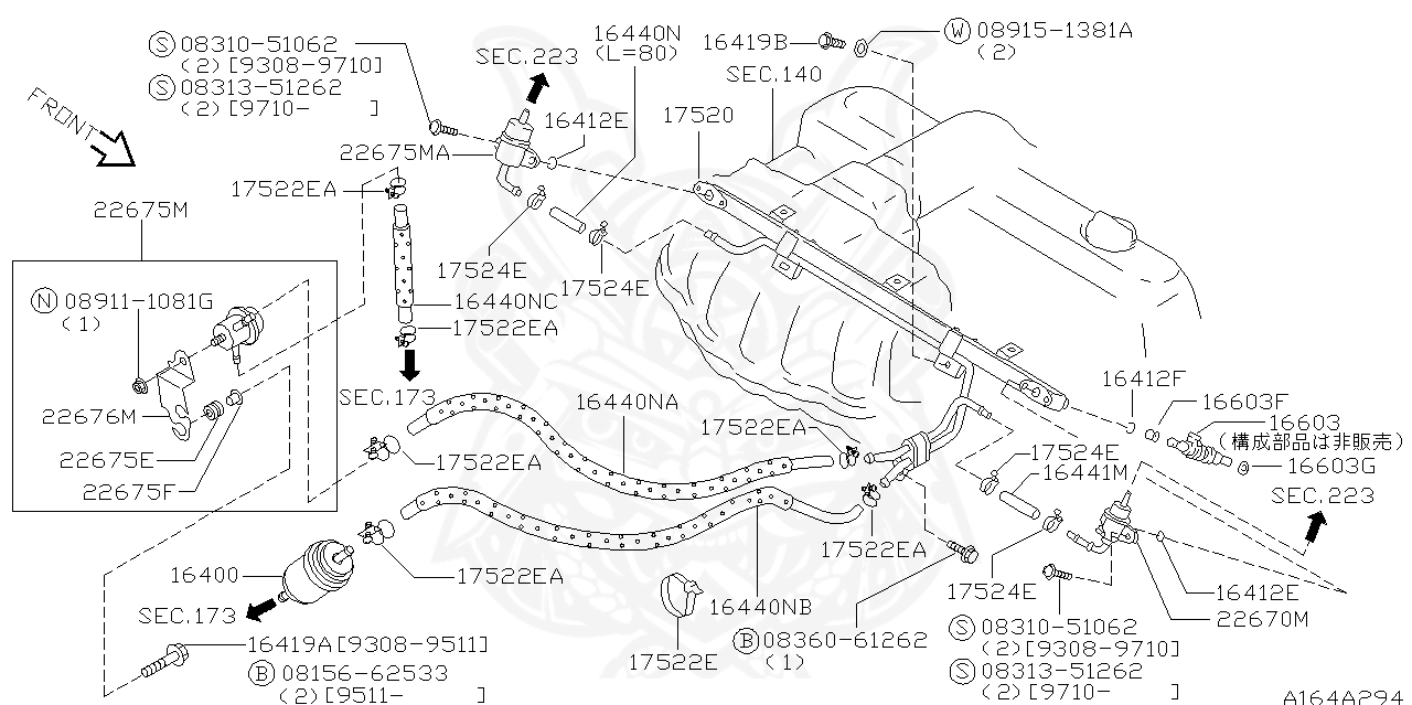 16618-10V10 - Nissan - Seal, O Ring - Nengun Performance