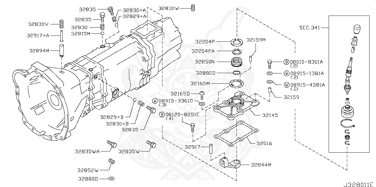 32515 Aa401 Nissan Housing Shift Control Nengun Performance