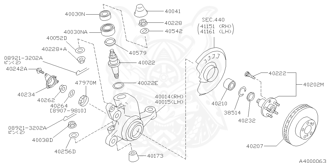 40041 33p02 nissan cap kingpin nengun performance nengun performance