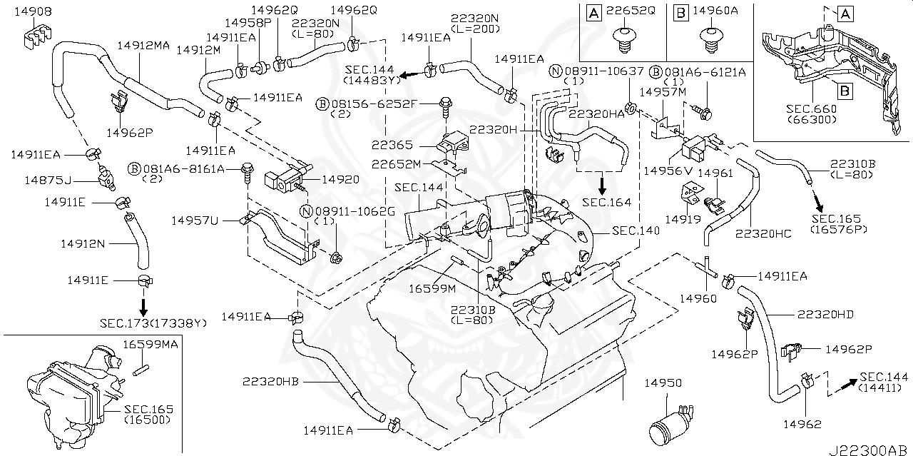 Nissan Navara D40 Vacuum Hose Diagram