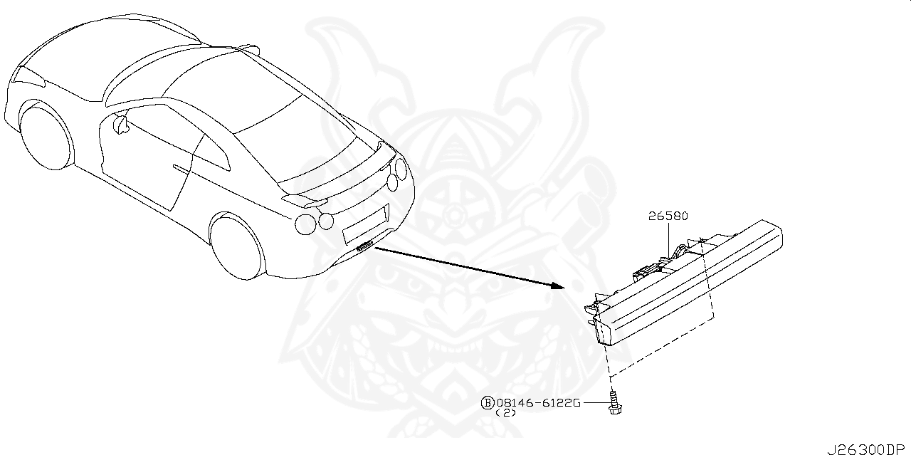 Nissan 26580 1aa0a