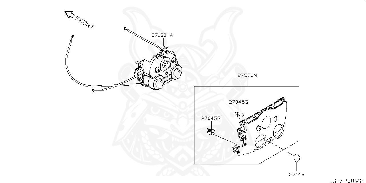 96938-4U01A - Nissan - Clip - Nengun Performance