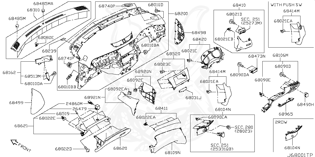 96938-ED000 - Nissan - Clip - Nengun Performance