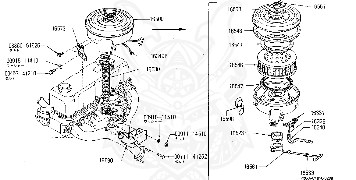 16530M2460 Nissan Intake Air Duct Nengun Performance