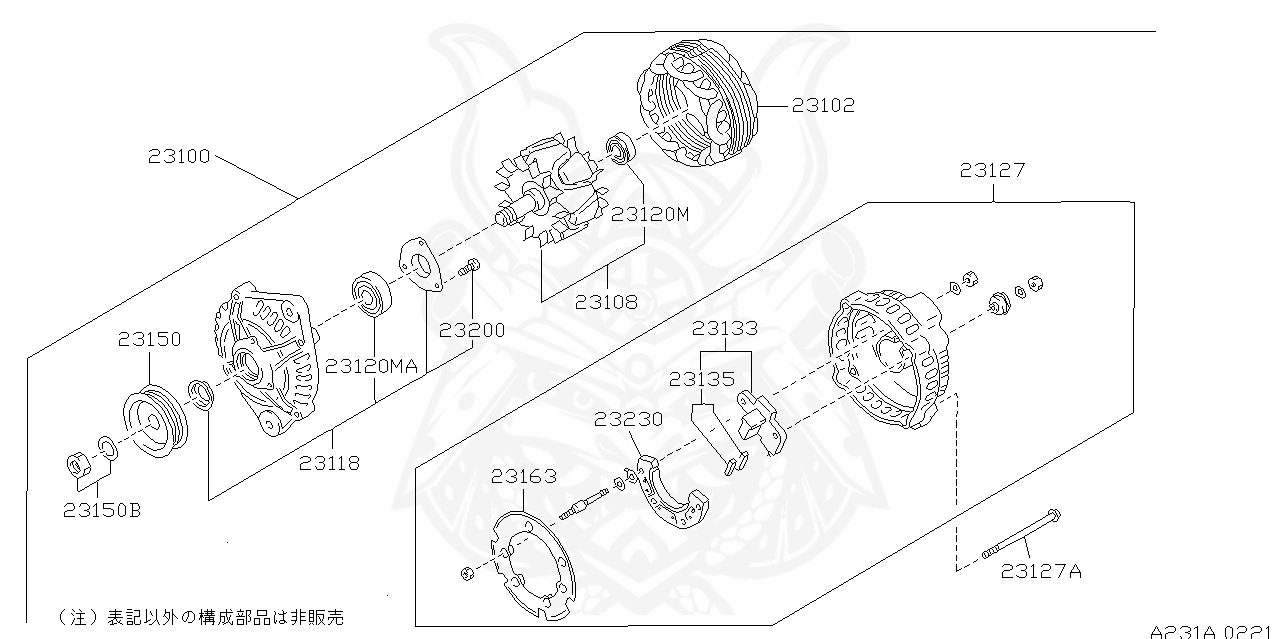 Nissan 23120 0m005