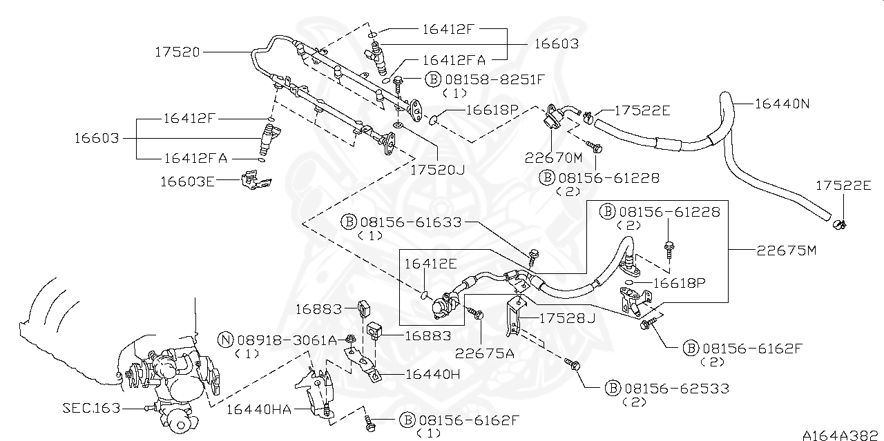 16618-10V10 - Nissan - Seal, O Ring - Nengun Performance